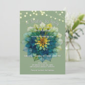 Levende Bladeren | Mandala Kaart (Staand voorkant)