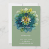 Levende Bladeren | Mandala Kaart (Achterkant)