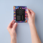 Levende Bloemblaadjes | Bloem Mandala Ontwerp Flyer (Hand)