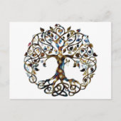 Levende boom briefkaart (Voorkant)