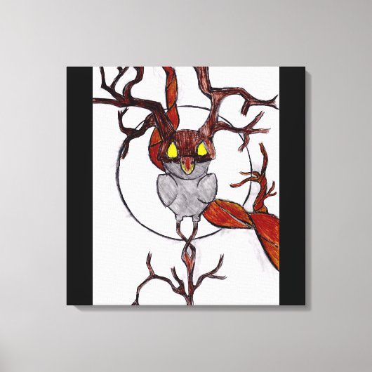 levende boom canvas afdruk (Voorkant)