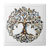 Levende boom tegeltje (Voorkant)