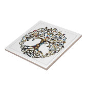 Levende boom tegeltje (Zijkant)