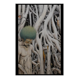 Levende bossen perfect poster