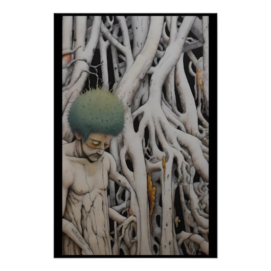 Levende bossen perfect poster (Voorkant)