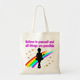 LEVENDE DANSER DROOMT DESIGN TOTE BAG