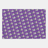 Levende dode bruid en bruidegom inpakpapier vel (Voorkant)