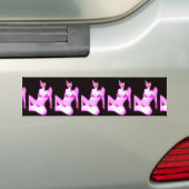 Levende doll 6 bumpersticker (Op auto)