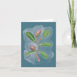 Levende eiken Kaart - Blauw