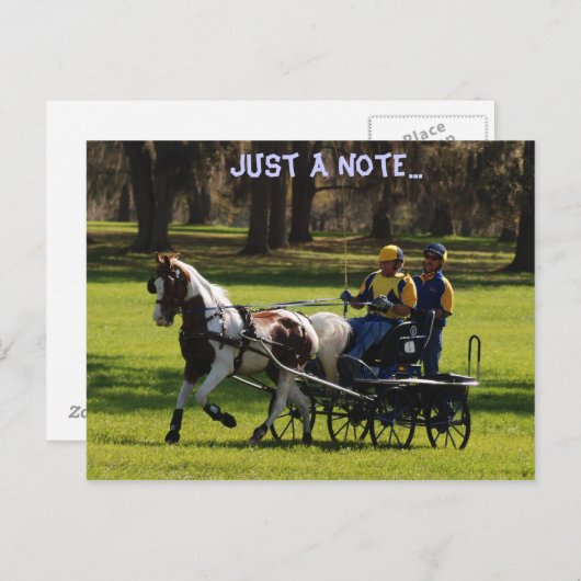 Levende eikencode briefkaart (Voorkant / Achterkant)