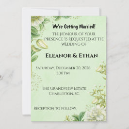 Levende Gele Tulp & Ranunculus Formeel Trouwfeest 