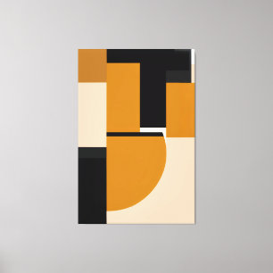 levende geometrie canvas afdruk