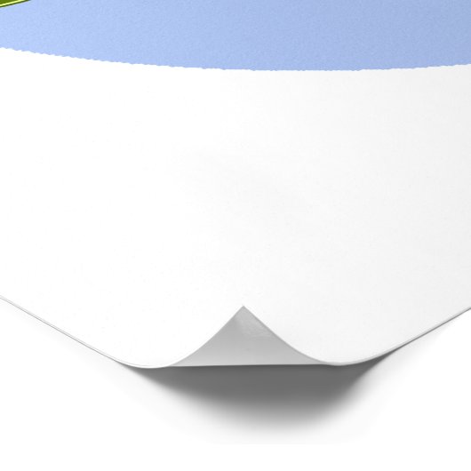 levende groene planeet poster (Hoek)