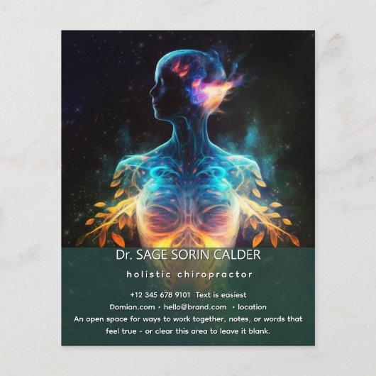 Levende Hoop | Spirituele Energie Flyer (Achterkant)