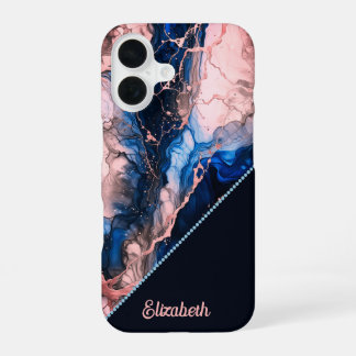 Levende inktfusie iPhone 16 hoesje