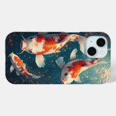 Levende Koi Vissen Zwemmen Case-Mate iPhone Case (Achterkant (horizontaal))