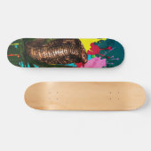 Levende Koning Cobra Drip Art Illustratie Persoonlijk Skateboard (Horizontaal)