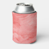 Levende koraal, olieverf textuur. blikjeskoeler (Blikje Achterkant)