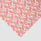 Levende koraal waterverf schilderij kunst tissuepapier (Detail)