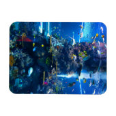 levende koraalrif met vis magneet (Horizontaal)