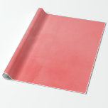 Levende koraalWaterverf Cadeaupapier<br><div class="desc">Kleur van het jaar 2019 levend koraalverpakkingspapier.</div>