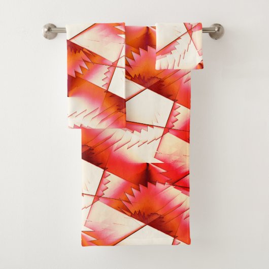 Levende koraalzigzag- of digitale zagen in zonlich bad handdoek (Insitu)