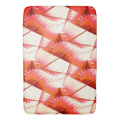Levende koraalzigzag- of digitale zagen in zonlich badmat (Voorkant Verticaal)