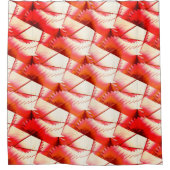 levende koraalzigzag of digitale zagen, onder de z douchegordijn (Voorkant)