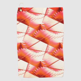 levende koraalzigzag of digitale zagen, onder de z golfhanddoek