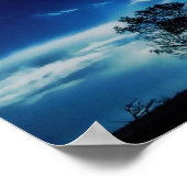 Levende Kunst Hemel Landschap Poster (Hoek)