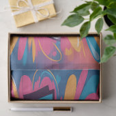 Levende "Leef je droom" Graffiti-muurkunst Tissuepapier (Geschenk)