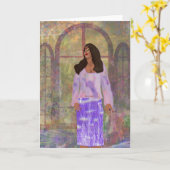 Levende LeeMarie's creatieve ontwerp Kaart (Gele Bloem)