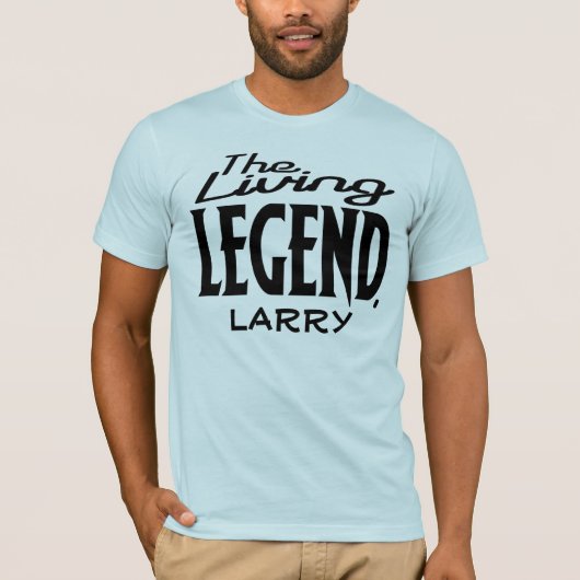Levende Legend Aangepast T-shirt (Voorkant)