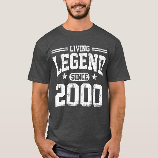 Levende legering sinds 2000 t-shirt (Voorkant)