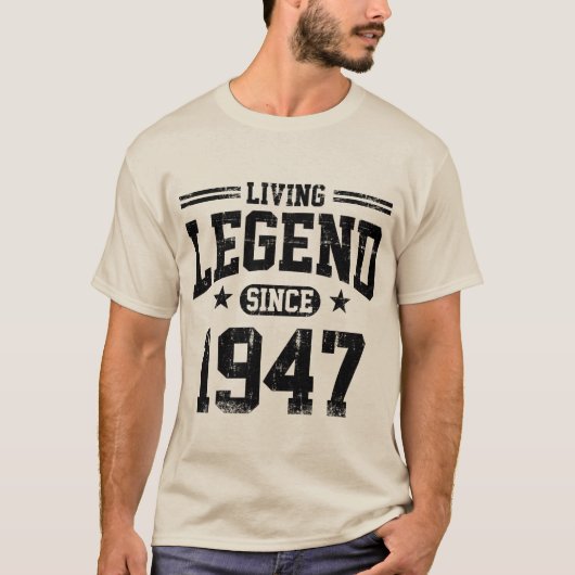 Levende legerstof sinds 1947 t-shirt (Voorkant)