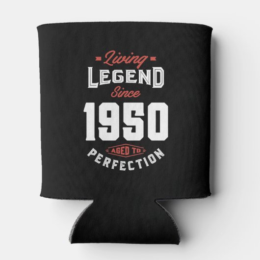 Levende legerstof sinds 1950 blikjeskoeler (Achterkant)