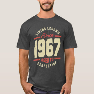 Levende leggende sinds 1967 56e verjaardag t-shirt