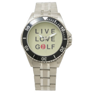 levende liefde golfhorloge. horloge
