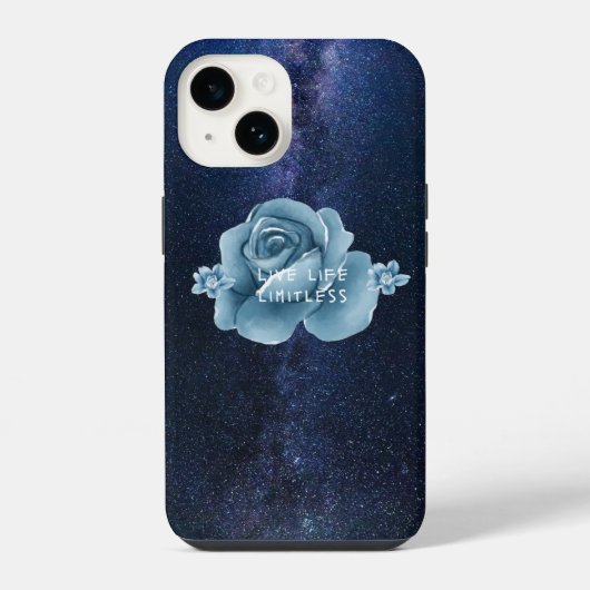 Levende limiet iPhone hoesje (Achterkant)