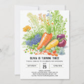 Levende Moestuin Verjaardag Kaart (Voorkant)