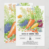 Levende Moestuin Verjaardag Kaart (Voorkant / Achterkant)