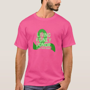 Levende Nierdonor Deel uw reserve - reserve T-shirt