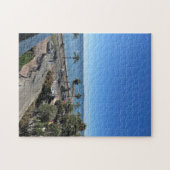 Levende puzzel aan het strand legpuzzel (Horizontaal)