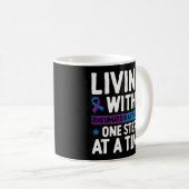 Levende reumatoïde artritis stap voor stap koffiemok (Voorkant rechts)