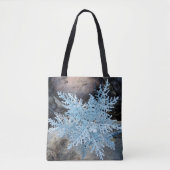 Levende Snowflake Tote Bag (Voorkant)