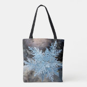 Levende Snowflake Tote Bag (Achterkant)