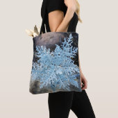 Levende Snowflake Tote Bag (Dichtbij)