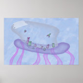 Levende stad poster (Voorkant)