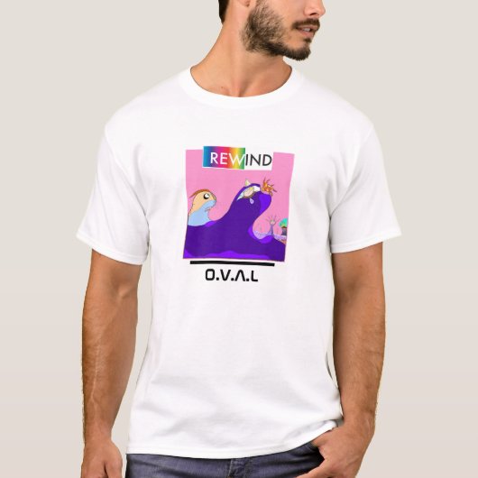 Levende vloeistof : Rewind Reality T-shirt (Voorkant)