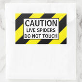 LEVENDE VOORZIENINGEN RECHTHOEKIGE STICKER (Tas)